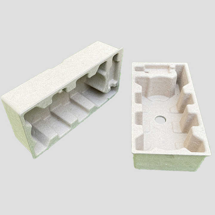Custom Recycled Paper Pulp Packaging Biodegradable Paper Carton Molded ...