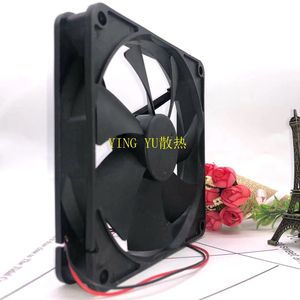 พัดลม DC ยี่ห้อ Yuelun รุ่น D14BH ขนาด 14 ซม. 12V 24V สำหรับเคสคอมพิวเตอร์และแหล่งจ่ายไฟ - Product Image 1