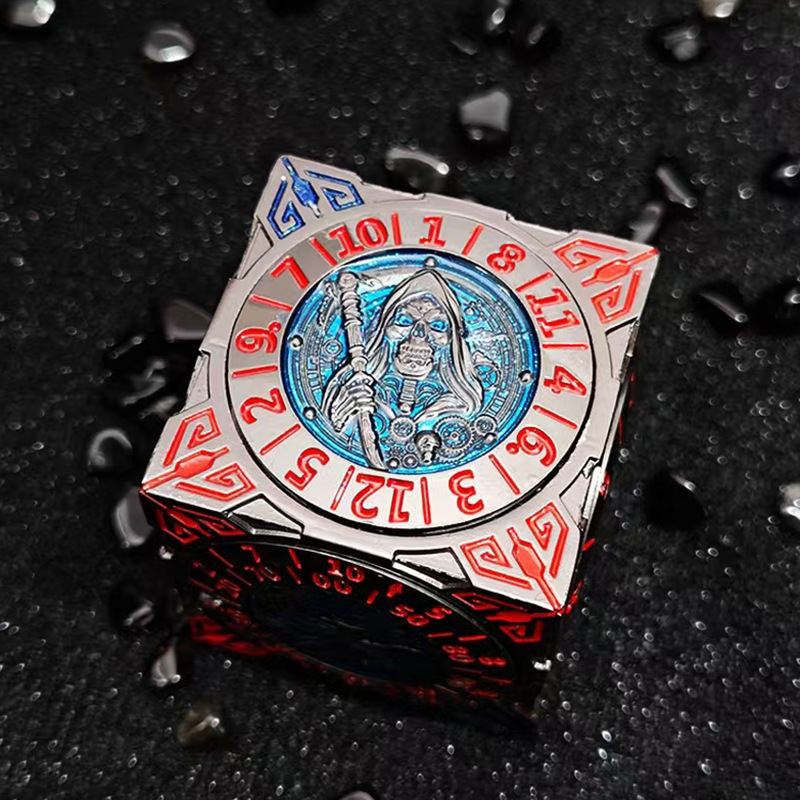 Boîte de pistolet bleu perle