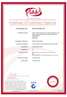 Fengda Reinkupferleiter PVC Australisches Elektrokabel TPS 2,5mm 1,5mm 4mm 6mm 10mm 16mm Zweileiter-Erdungskabel Stromkabel