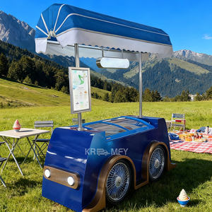 Chariot mobile de vente de glaces électriques 2025, chariot mobile de vente de glaces, chariot de vente de glaces à la crème glacée, chariot de vente de glaces à la crème glacée - Product Image 2