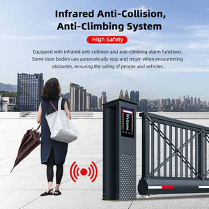 Cancello Automatico Industriale, Cancelli d'Ingresso in Alluminio, Cancello Scorrevole a Sbalzo Automatico per Esterni e Fabbriche - Product Image 3