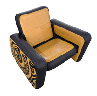 Canapé gonflable d'extérieur, siège portable imperméable, chaise en tissu Drop Stitch pour tente