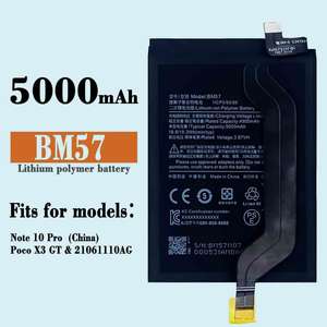 Batería de Repuesto Original de Polímero de Litio <span class=keywords><strong>BN59</strong></span> para <span class=keywords><strong>Xiaomi</strong></span> Redmi Note 10 4G 5000mAh 3.87V Nueva Batería para Teléfono Móvil - Product Image 5