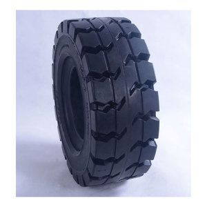 Pneus pleins pour excavatrice 18X7-8, excellent rapport qualité-prix, roues tout-terrain 18 pouces pour chariots élévateurs industriels électriques/diesel Linde/Toyota - Product Image 1