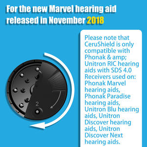 Meilleur prix : Protège-cires Phonak <span class=keywords><strong>Cerustop</strong></span>, outil de nettoyage de cérumen pour aides auditives Ric Rite Cic Itc Ite - Product Image 5