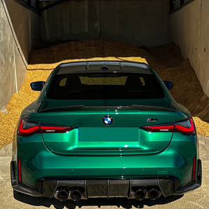 Aileron de coffre arrière en fibre de carbone sèche style PSM pour BMW Série 4 G22 Coupé & M4 G82 2020-2026 - Product Image 6