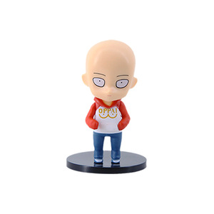 5 styles de figurines One-<span class=keywords><strong>Punch</strong></span> Man version Q <span class=keywords><strong>Saitama</strong></span> Genos Garou, décoration de gâteau/table, jouet anime pour enfants, cadeau, vente en gros - Product Image 2