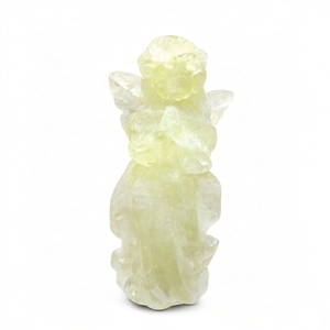 Escultura de Ángel Alado de Citrino de 3.9 Pulgadas, 145g, Cristal Espiritual para la Prosperidad, Protección y Meditación - Product Image 2