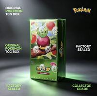 Vente en gros de boîtes de boosters PTCG Gem Pack Volume 6 scellées d'origine, approvisionnement en vrac authentique pour le jeu de cartes à collectionner, livraison rapide