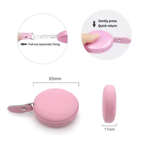 Cinta métrica de cuero para costura, 1,5 M, 60 pulgadas, con Logo - Product Image 3