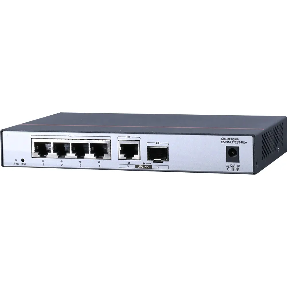 4 Poorts Netwerk Splitter 5731-l4t2st-rua Beheerde Ethernet Switch