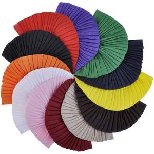 2025 voile de protection solaire pour femmes 1 douzaine Turban bandeau bandeau bonnet chapeau - Product Image 6