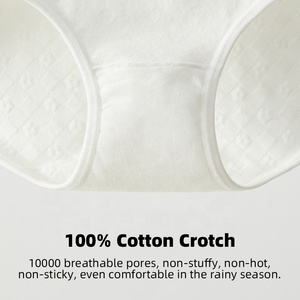 YXKISSY OEM ODM Sous-vêtements pour femmes, culottes en coton doux pour la peau, culottes antibactériennes, culottes hipster, douces et respirantes, culottes pour femmes - Product Image 6