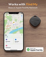 Atuvos Prix de Gros Traceur d'Objets Étanche IP67 Certifié MFI Findmy Localisateur de Clés avec WiFi 4G Anti-Perte Compatible iPhone 14 16