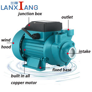 Saída de fábrica 230W 24V DC Solar Powered Vortex Auto-Sucção Booster Bomba Single-Stage Baixa Pressão Modelo QB60 Agricultura OEM - Product Image 3