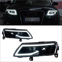 Pour Audi A6 C6 2005-2011, phare à LED à double faisceau de style Rolls-Royce modifié 12V avec clignotants séquentiels