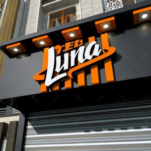 لافتة تجارية مضاءة مخصصة بحروف LED ثلاثية الأبعاد من الفولاذ المقاوم للصدأ بتصميم أنيق وخط واضح للمساحات التجارية الحضرية - Product Image 5