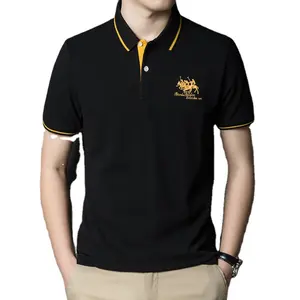 The highest quality polo shirt 100% cotton men's polo shirts men's shirts polo