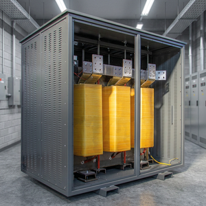 Transformador de potencia Variable grande de 400/400V para sistemas eléctricos estándar Dyn11 K13 Cu Ip21 8-800Kva transformador de aislamiento - Product Image 2