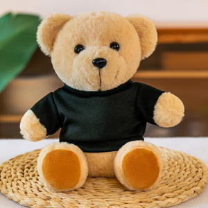 Oso de peluche promocional HQ al por mayor de fábrica con logotipo impreso en la camiseta Camiseta personalizada Animal de peluche - Product Image 1