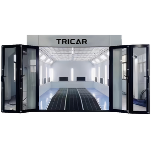 Tricar 7m cabines <span class=keywords><strong>de</strong></span> pulvérisation <span class=keywords><strong>de</strong></span> luxe cabine <span class=keywords><strong>de</strong></span> <span class=keywords><strong>peinture</strong></span> automobile à haute efficacité avec système <span class=keywords><strong>de</strong></span> chauffage salle <span class=keywords><strong>de</strong></span> cuisson pour <span class=keywords><strong>atelier</strong></span> <span class=keywords><strong>de</strong></span> voiture - Product Image 4