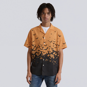 Camicie hawaiane da spiaggia estive <span class=keywords><strong>con</strong></span> bottoni da uomo <span class=keywords><strong>a</strong></span> <span class=keywords><strong>manica</strong></span> corta - Product Image 5