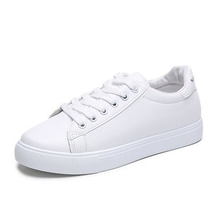 Minimalist White Sneakers Breathable Sweet Student Casual <b>Shoes</b> - Product Image 1