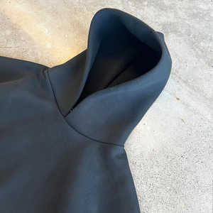 Толстовка DCY на молнии с французским махровым принтом и стразами, толстая облегающая толстовка с капюшоном, Толстая Толстовка из 100% хлопка - Product Image 2