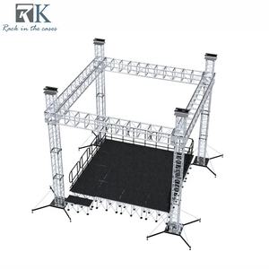 โครงสร้างโครงถักอลูมิเนียมขนาด 290x290 มม. สำหรับงานแสดงแสงสีเสียงในร่มและกลางแจ้ง  โครงถักเวทีคอนเสิร์ตแบบสปิกอต โครงถักดีเจ - Product Image 1