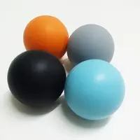 مخصص كرة لاكروس تدليك الكرة سيليكون المطاط كرة لاكروس