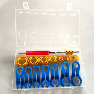 Car Air Conditioning Hose <b>Remover</b> Tool Kit Plastic Metal Sleeves For Refrigerant Fuel Compressor Cooling Lines - Product Image 3