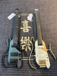 Donner HUSH-X PRO 38 Inch Lock Technology Zero Design Rock <span class=keywords><strong>Starter</strong></span> Guitare électrique portable sans tête - Product Image 5