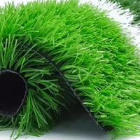 Gazon artificiel de Qingdao pour toiture, simulation d'herbe en plastique, décoration extérieure, tapis de loisirs pour football, maternelle, PP+PE
