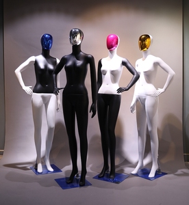 Maniquí Femenino de Cuerpo Completo de Plástico con Rostro Magnético con Características Atractivas, Modelo SHUNTONG/<span class=keywords><strong>SHININGSTAR</strong></span> SS-FGC, Maternidad - Product Image 6