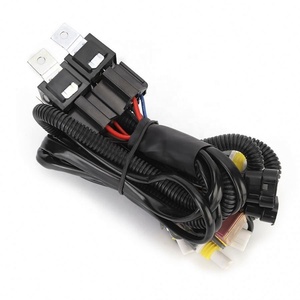 工場卸売 車用ヘッドライト/9006 ブライトニングLED配線ハーネス 100W/140W ハロゲンライト器具 強力ライトハーネス - Product Image 1