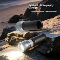Lampe torche portable JIXIO à zoom 4 couleurs, lumière d'appoint 15W CRI96+ 3.6V pour la photographie