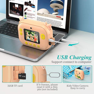 كاميرا تسجيل الفيديو للأطفال, كاميرا تسجيل الفيديو للأطفال البنات والأولاد كاميرا رقمية HD 1080P كاميرا ألعاب // - Product Image 6