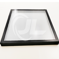 Verre isolant double vitrage 4/16/4 avec montants internes pour fenêtres en PVC