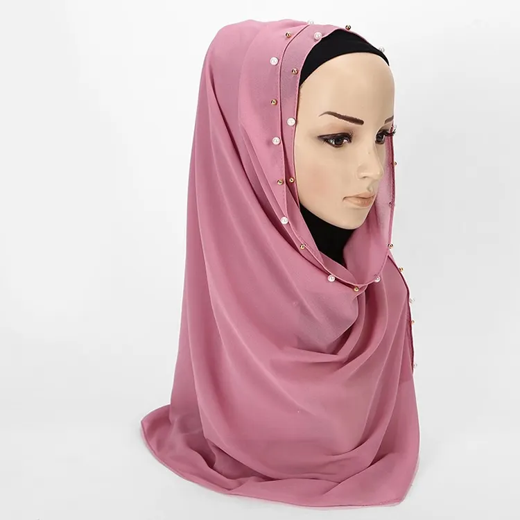 特別オファー卸売イスラム教徒高品質シフォンヒジャーブスカーフファッションシフォンヒジャーブ