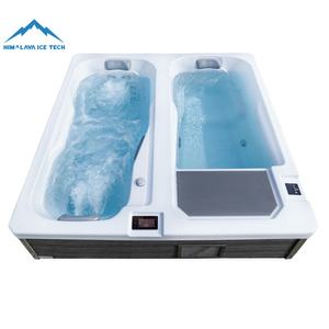 Bak Terapi Panas Dingin Akrilik Dual 0 Derajat dengan Unit Pendingin Pemanas 1.5HP Terintegrasi Untuk Hotel Spa Gym Pemulihan - Product Image 4