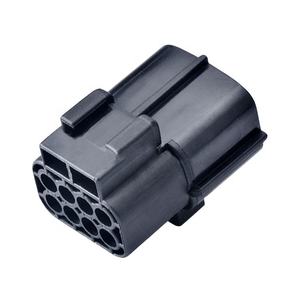 8 पिन पुरुष प्लग ब्लैक हाउसिंग 174984-2 ऑक्सीजन सेंसर econoseal मोटर वाहन कनेक्टर - Product Image 1