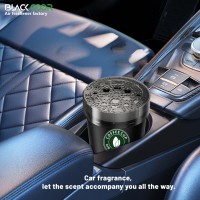 Désodorisant de voiture en forme de tasse à café en plastique Oud noir