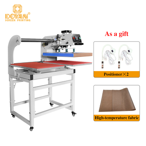 เครื่องรีดร้อนแบบลมคู่ ขนาด 40x60 ซม. (16x20 นิ้ว) กึ่งอัตโนมัติ สำหรับงานพิมพ์เสื้อผ้า/แก้วน้ำ (อุปกรณ์เสริม) - Product Image 1