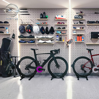 Acier galvanisé pour panneau perforé de contrôle mural Rack pour garage Rangement en métal métallique brillant Supports de rangement pour outils Racks