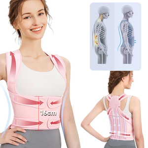 Corrector de Postura Ajustable para Mujeres y Hombres, Soporte de Espalda Ajustable para Alivio del Dolor, Soporte para la Parte Superior e Inferior de la Espalda - Product Image 1