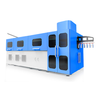 Machine de soufflage de bouteilles entièrement électrique 10L 3 cavités 2600Bph Économie d'énergie 50% Eau potable Huile alimentaire Solution clé en main OEM