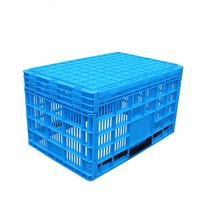 Panier pliable en plastique série 600*340mm style maille pour usage en entrepôt - Offre Spéciale