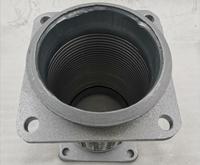 Fittings alat flens pipa bergelombang baja antikarat truk mesin diesel kerut weichai fitting Shacman