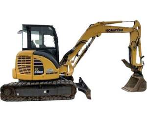 Excavadora de Orugas Komatsu PC55 Japonesa Original de Segunda Mano en Venta, en Buenas Condiciones - Product Image 1